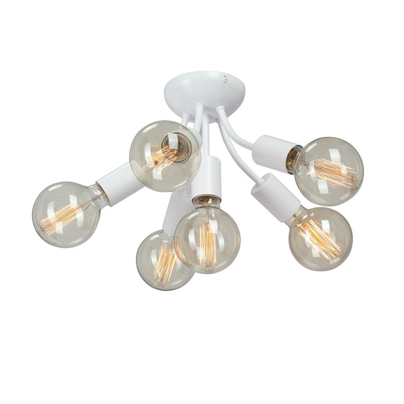 Люстра 6xE27 макс. 40Вт Vitaluce V3927-0/6PL