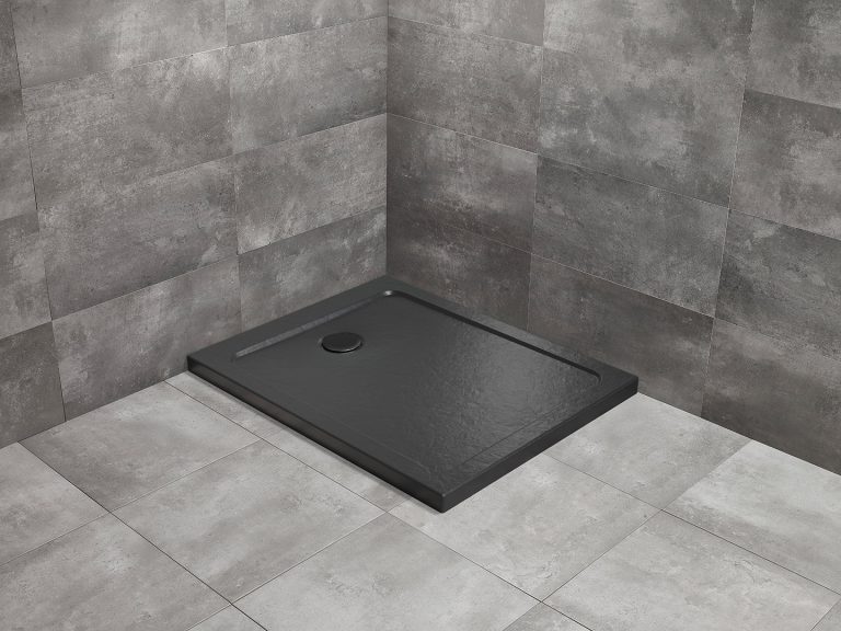 Душевой поддон Doros F 120x90 Stone Black