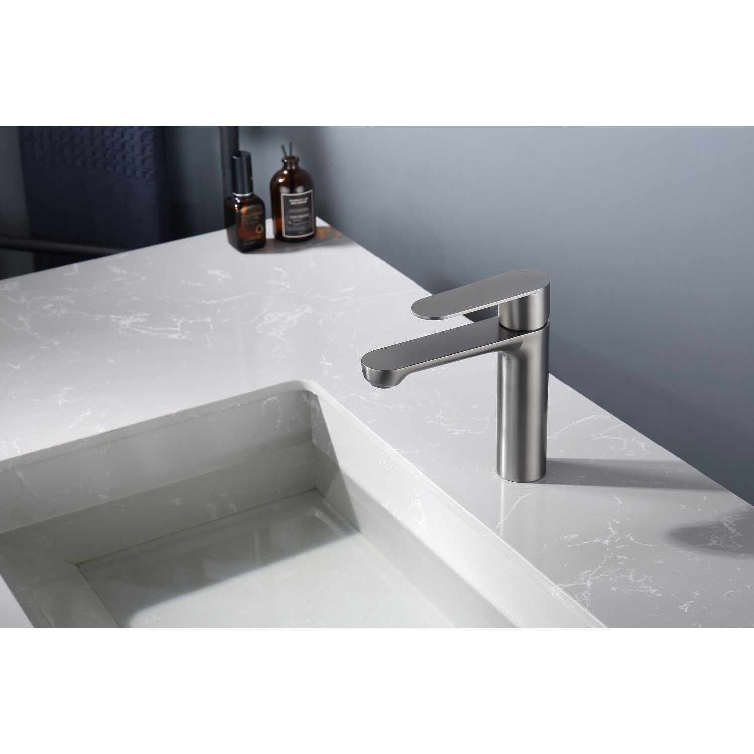 Смеситель для раковины Splenka S222.10.09, графит