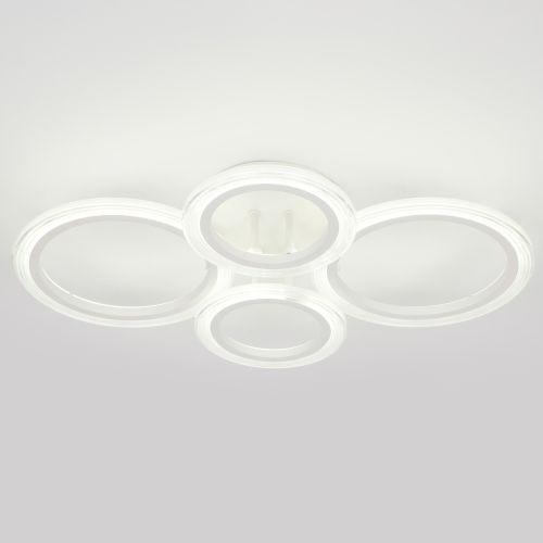 Светильник светодиодный Ring CLL-1-59-RC WH 59Вт 3000К-6000К 600х400х110 с пультом ДУ бел. Эра Б0069748
