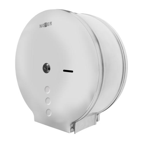 Диспенсер для туалетной бумаги круглый из нержавеющей стали глянцевый, 05006.b