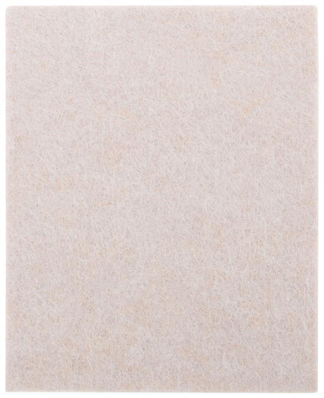 Подкладка для мебели самоклеющаяся сплошная 80х100мм войлок FIT 67541