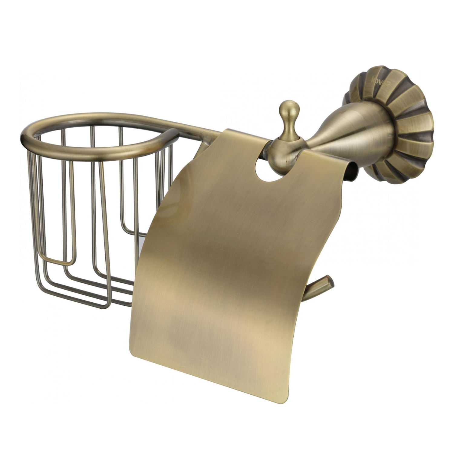 Держатель для туалетной бумаги и освежителя Savol S-R08951C, бронза