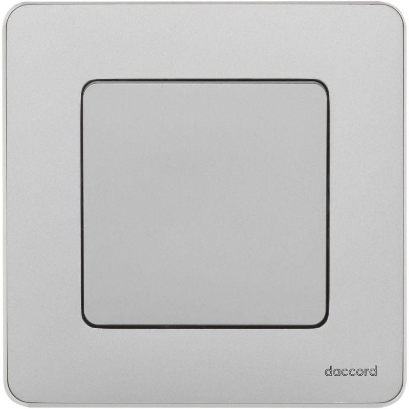 Переключатель 1-кл. Inspiria 10А IP20 250В 10AX механизм алюм. IEK 673652