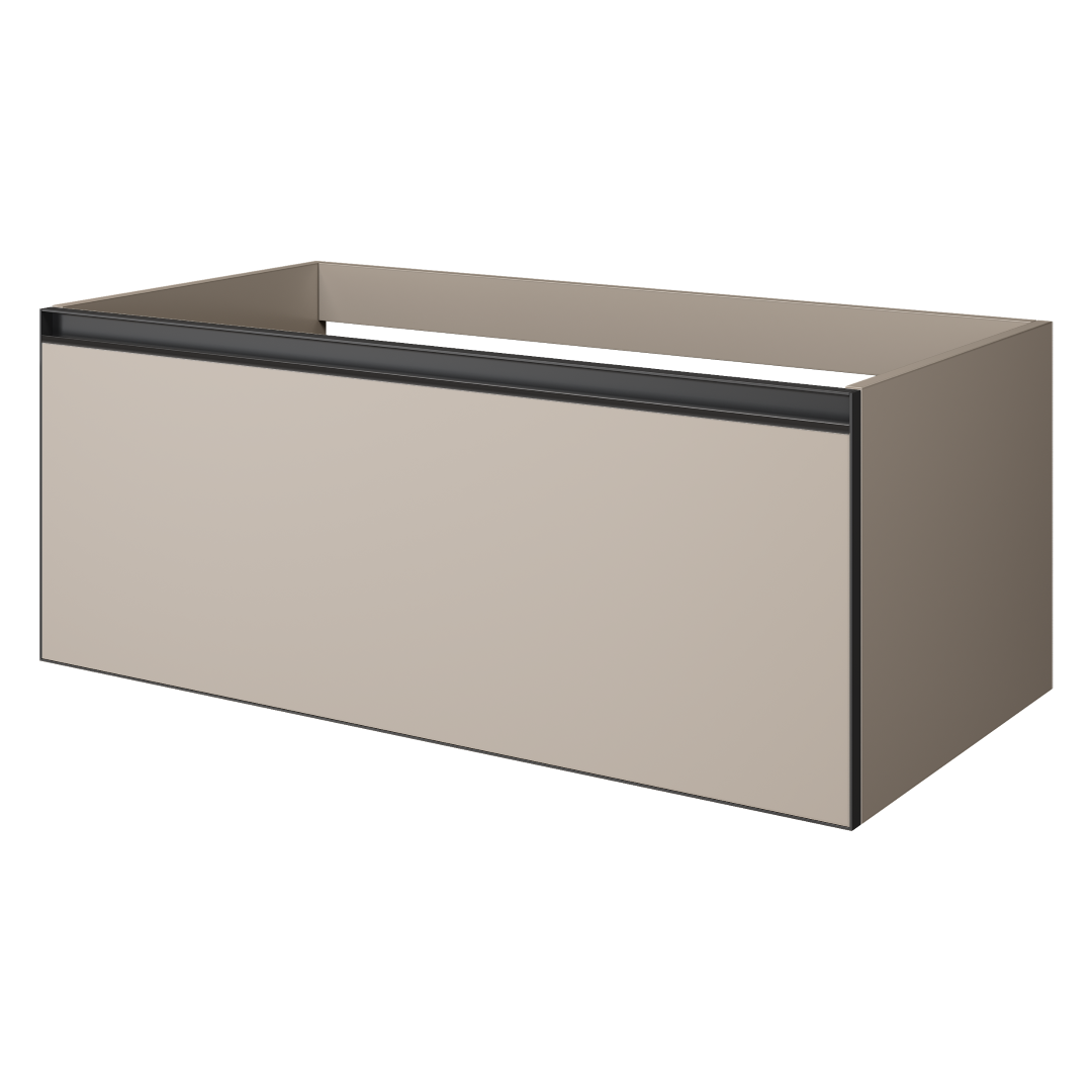 QUATRO 1 100CM тумба DAPHNE профиль ANTHRACITE