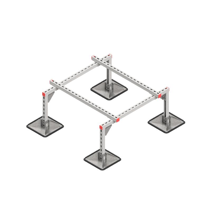 Конструкция опорная для установки оборудования TECHNORAPTOR STEELFOOT 1000х1000 HD КМ TR0298