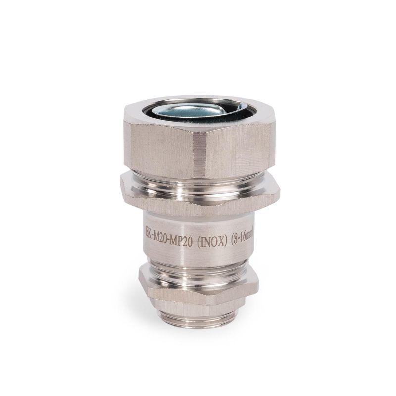 Ввод кабельный для металлорукава ВК-М25(13-18мм)-МР20 (INOX) нерж. сталь Fortisflex 89112