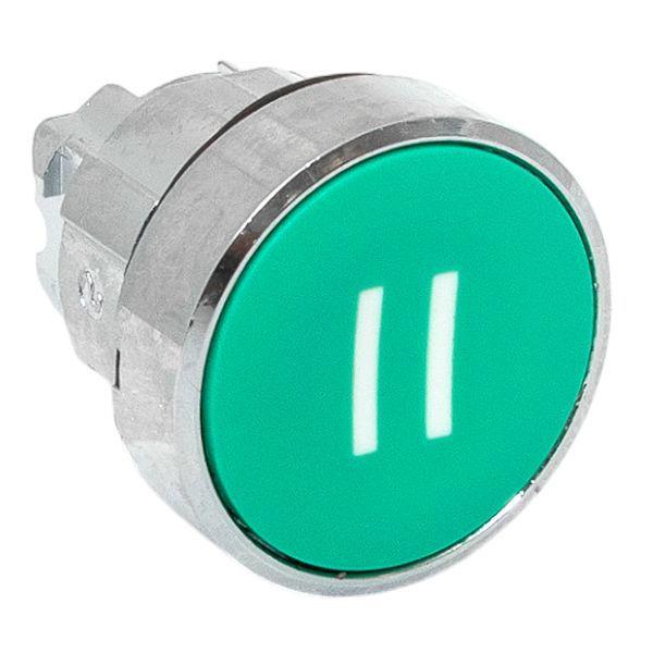 Механизм кнопки исполнительный "II" XB4 IP65 плоский возвратный без фиксации зел. EKF XB4BA-3154C-65