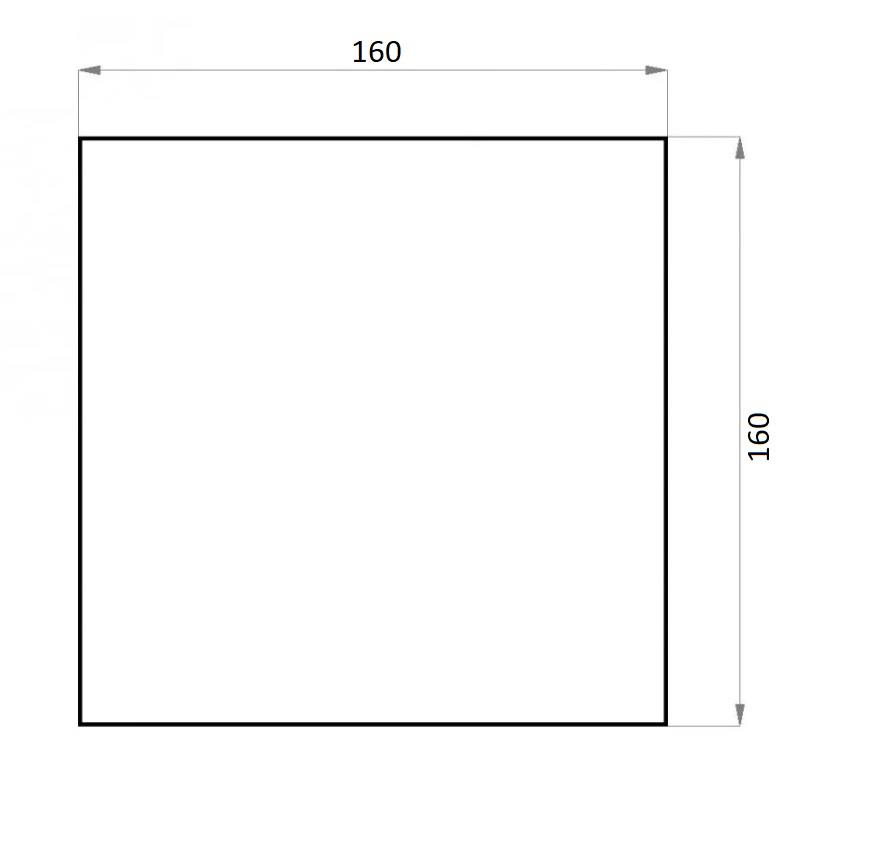 Накладка для вентилятора BETTOSERB, под плитку, цвет черный