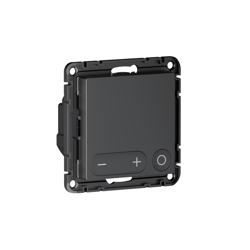 Термостат программируемый для электрического теплого пола AtlasDesign Smart 16А Zigbee механизм черн. SE ATN001038Z