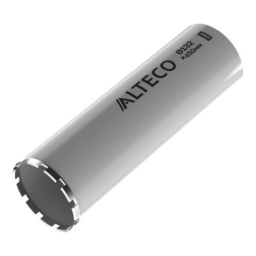 Алмазная коронка ALTECO Pro 132*450