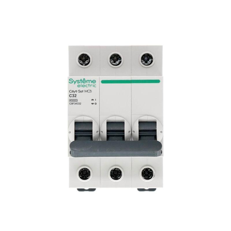 Выключатель автоматический модульный 3п C 32А 4.5кА City9 Set 400В SE C9F34332