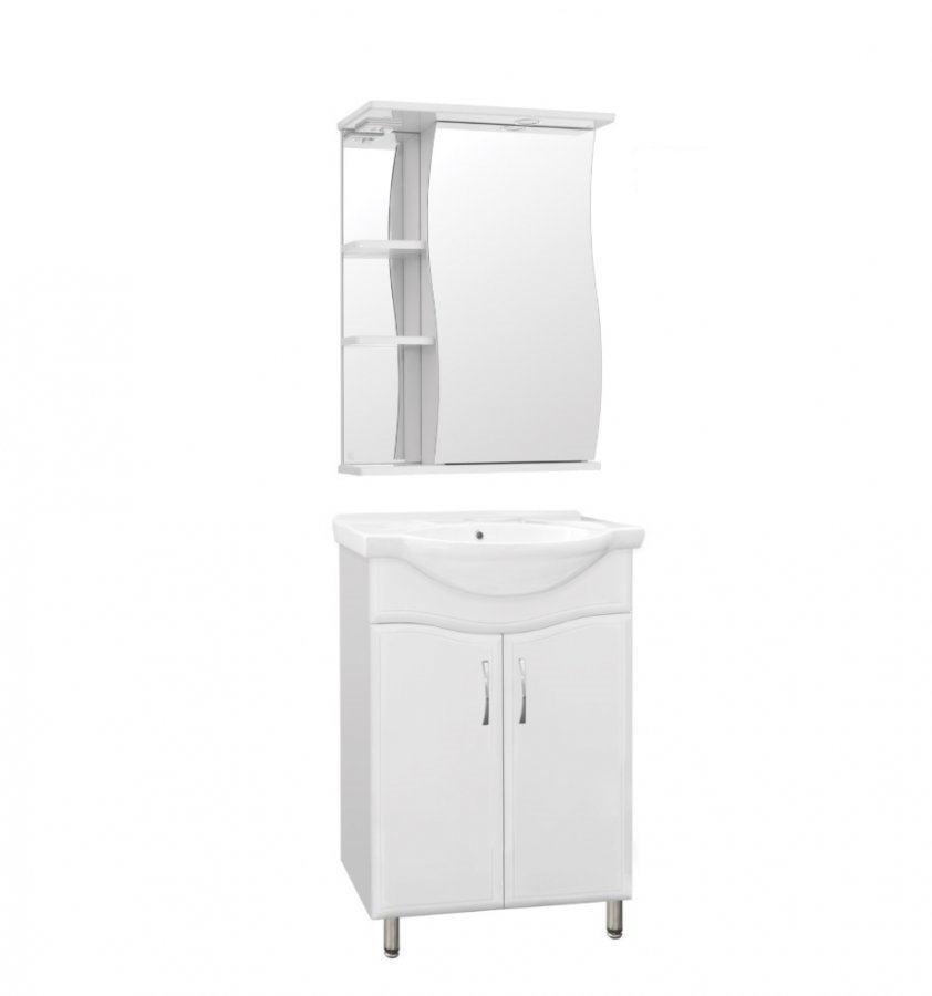 Зеркало-шкаф "Волна 600/С"