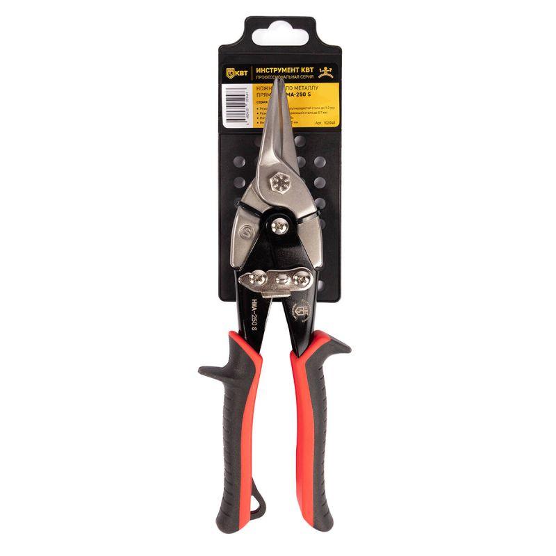 Ножницы по металлу прямые НМА-250 S ПРОФИ КВТ 102040