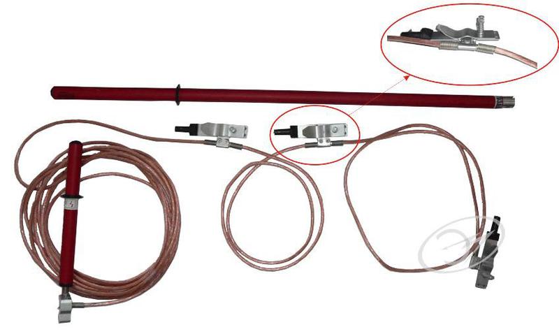 Заземление переносное для воздушных линий ЗПЛ-10Н сечение 25мм с протоколом испытаний ЭЛЕКТРО ТРЕЙД ZAP129-25-P