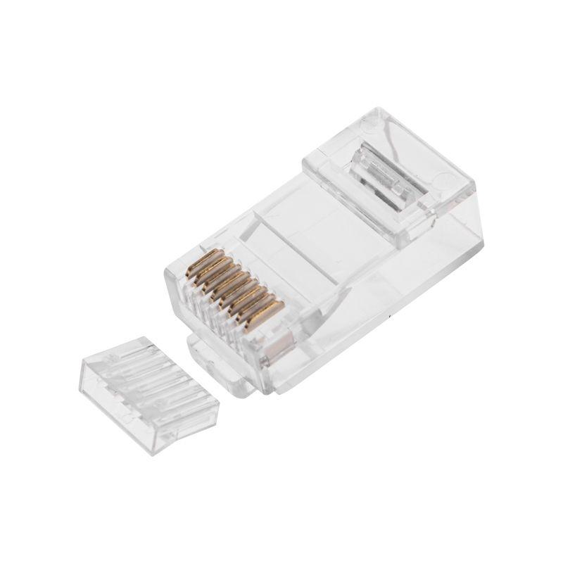 Джек компьютерный RJ45 (8P8C) кат.6 со вставкой Rexant 05-1031