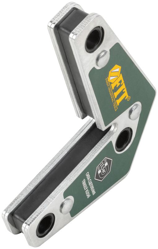 Угольник для сварки магнитный 3 угла усилие до 13 5кг FIT 81812