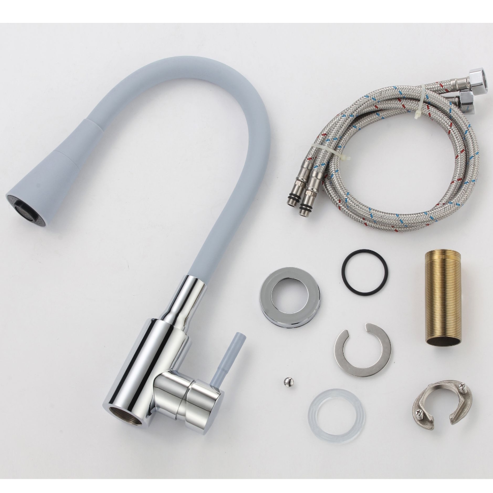 Смеситель для кухни Savol S-3002AM04, хром