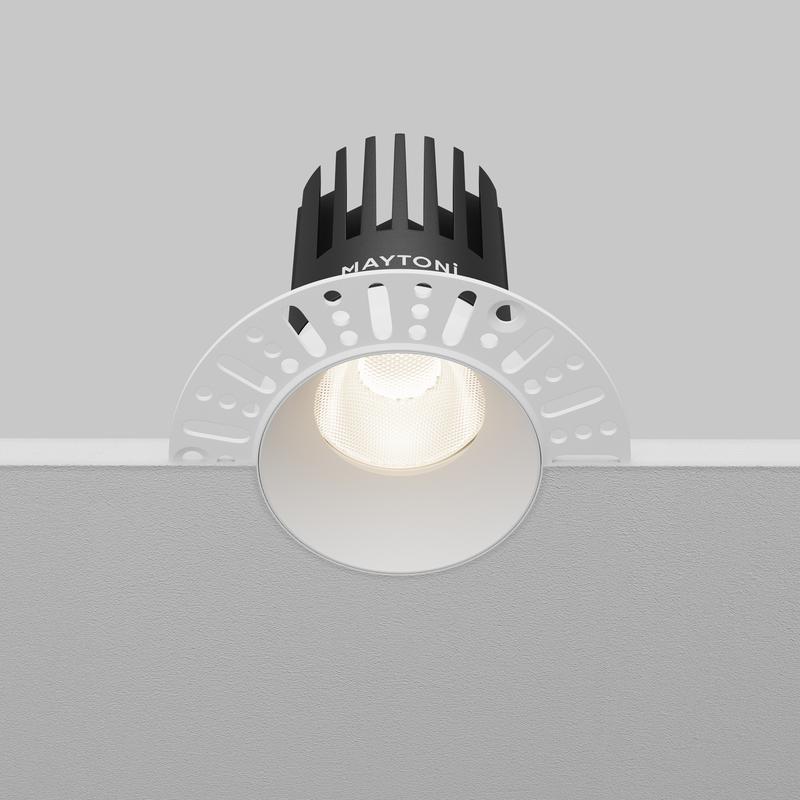 Светильник Dip 15Вт 4000К 50град. встраив. Maytoni DL121-15W-4K-TRS-W