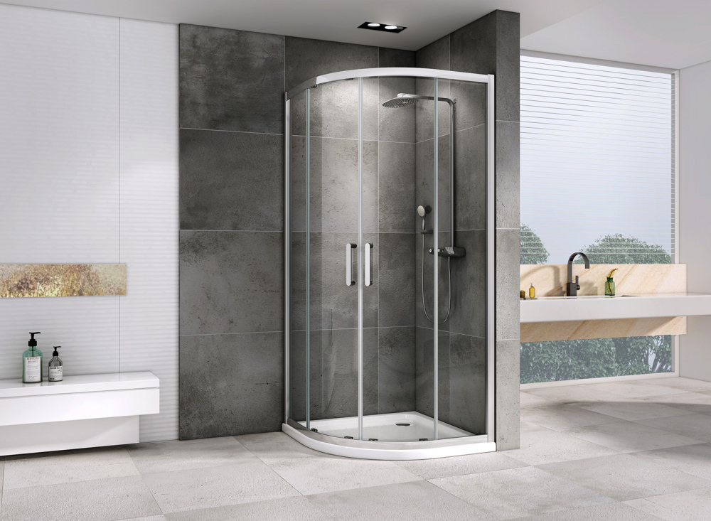 Душевой уголок ABBER Schwarzer Diamant AG01080