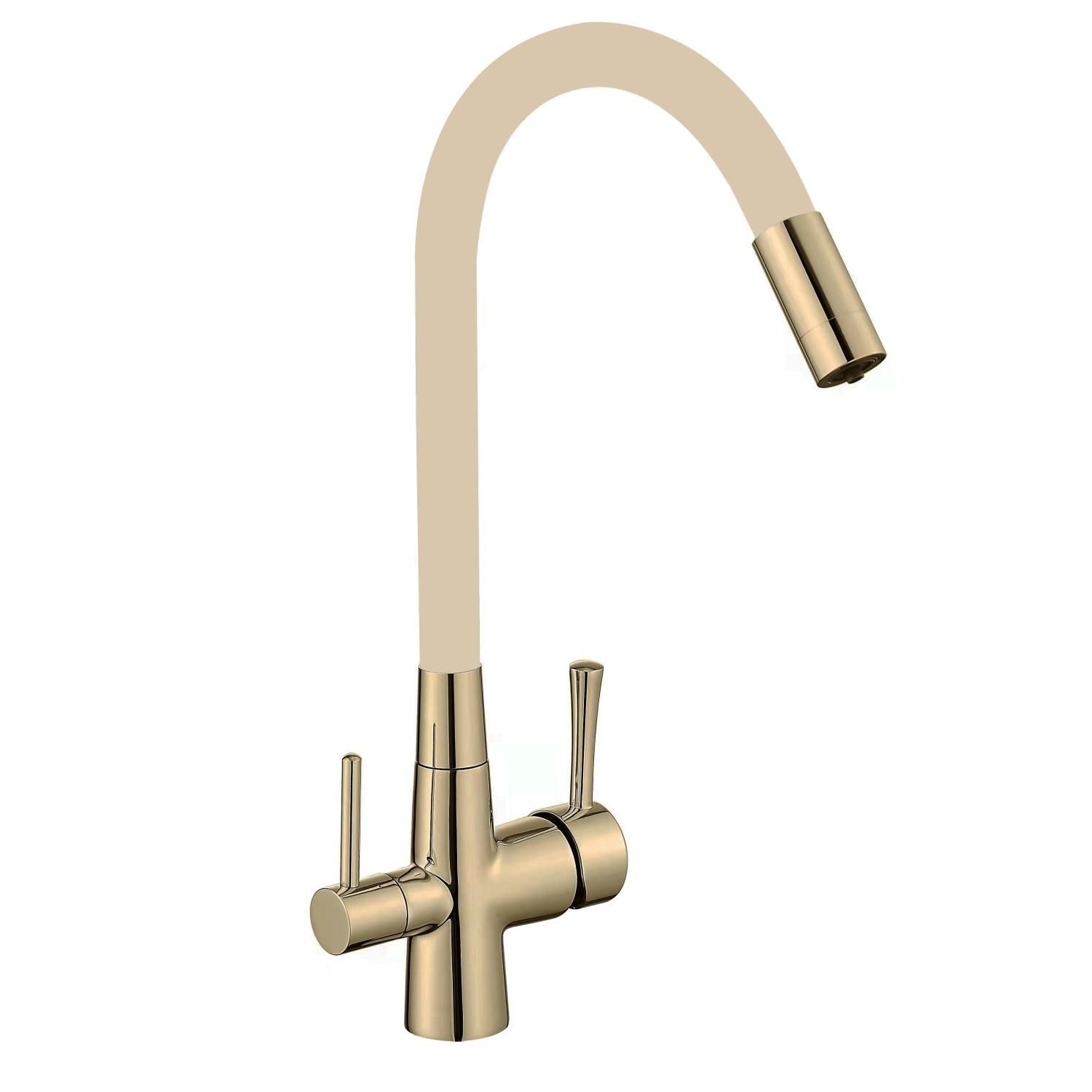 Смеситель для кухни с подключением к фильтру Savol S-L1806C-12, бронза