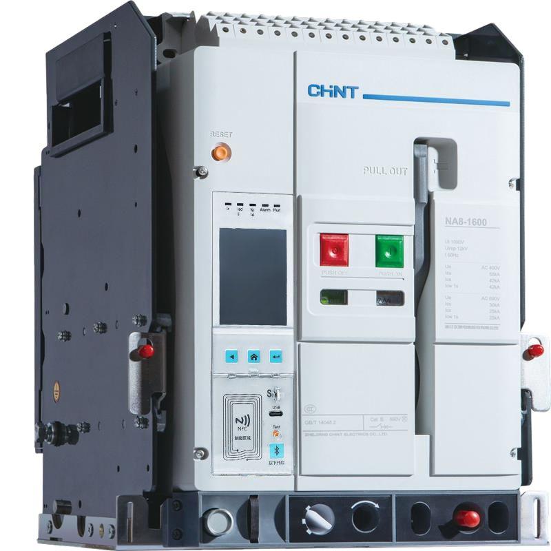 Выключатель автоматический воздушный 4п 1600А 55кА NA8-1600N-1600S/4P AC 400В тип S стац. (R) CHINT 530591