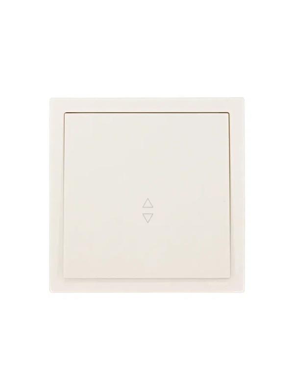 Выключатель проходной 1-кл. СП ZIMA IP20 10А безвинт. зажим слон. кость LEZARD 704-9088-105QC