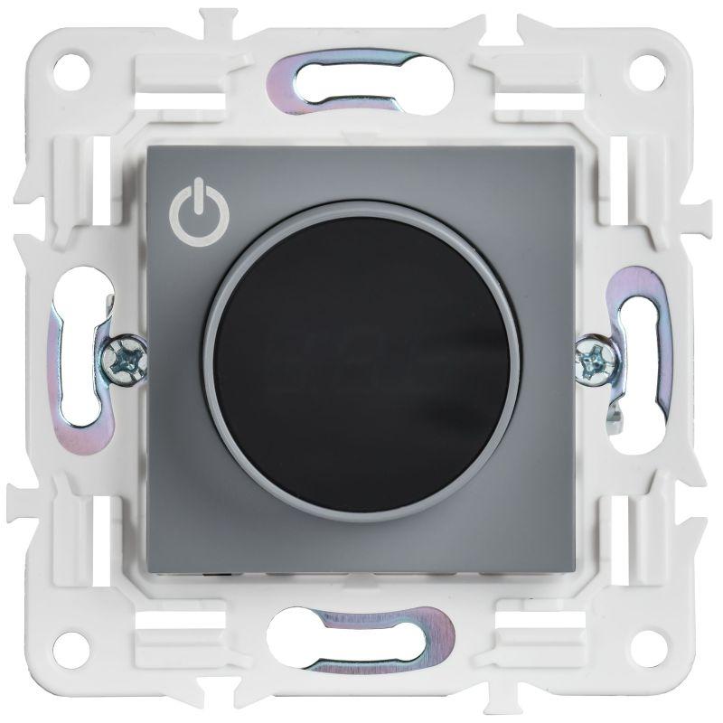 Термостат электронный SKANDY SK-T01Gr с индикацией сер. IEK SK-RT11-K03