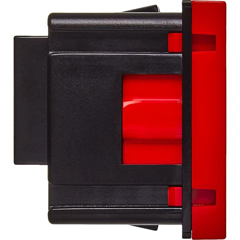 Розетка 2мод. 16А 250В 90град. с заземл. без защ. шторок винт. зажимы красн. ИЭК Leg 4525046