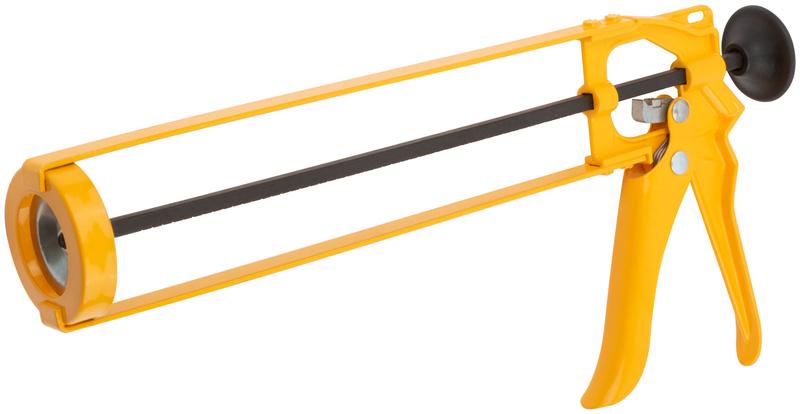 Пистолет для герметика 225мм скелетный усиленный магнитный спуск FIT 14227