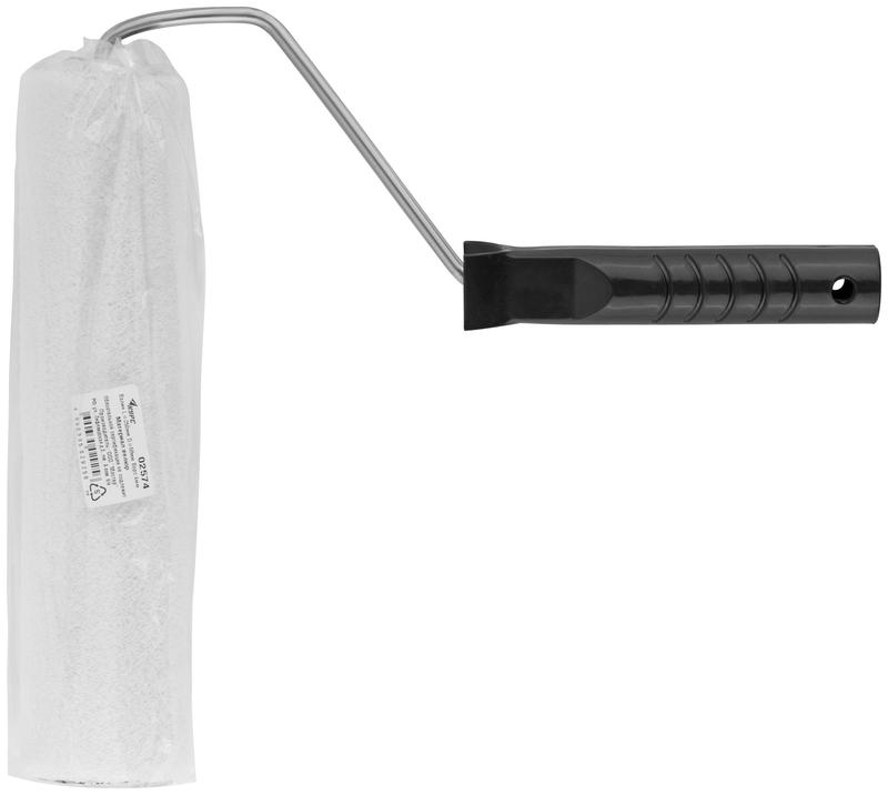 Валик 250мм с ручкой велюр. КУРС 02574