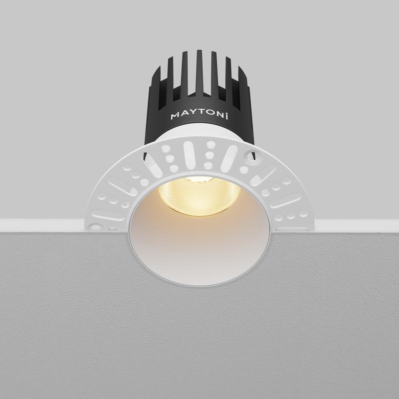 Светильник Dip 15Вт 2700К 50град. встраив. Maytoni DL122-15W-2.7K-TRS-W