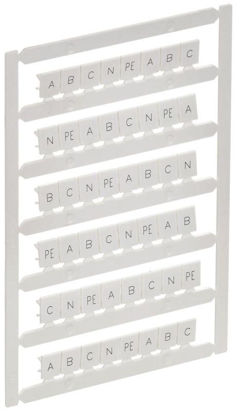 Маркер для CTS 6кв.мм/CP 10кв.мм "A; B; C; N; PE" ARMAFIX IEK AF-CT10D-M-006-21