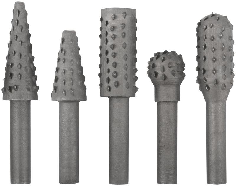 Шарошка стальная по дереву 5шт FIT 36455