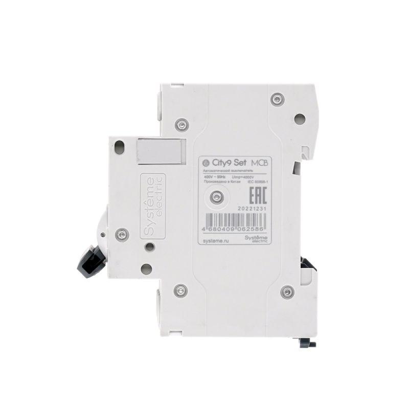 Выключатель автоматический модульный 4п C 16А 4.5кА City9 Set 400В SE C9F34416