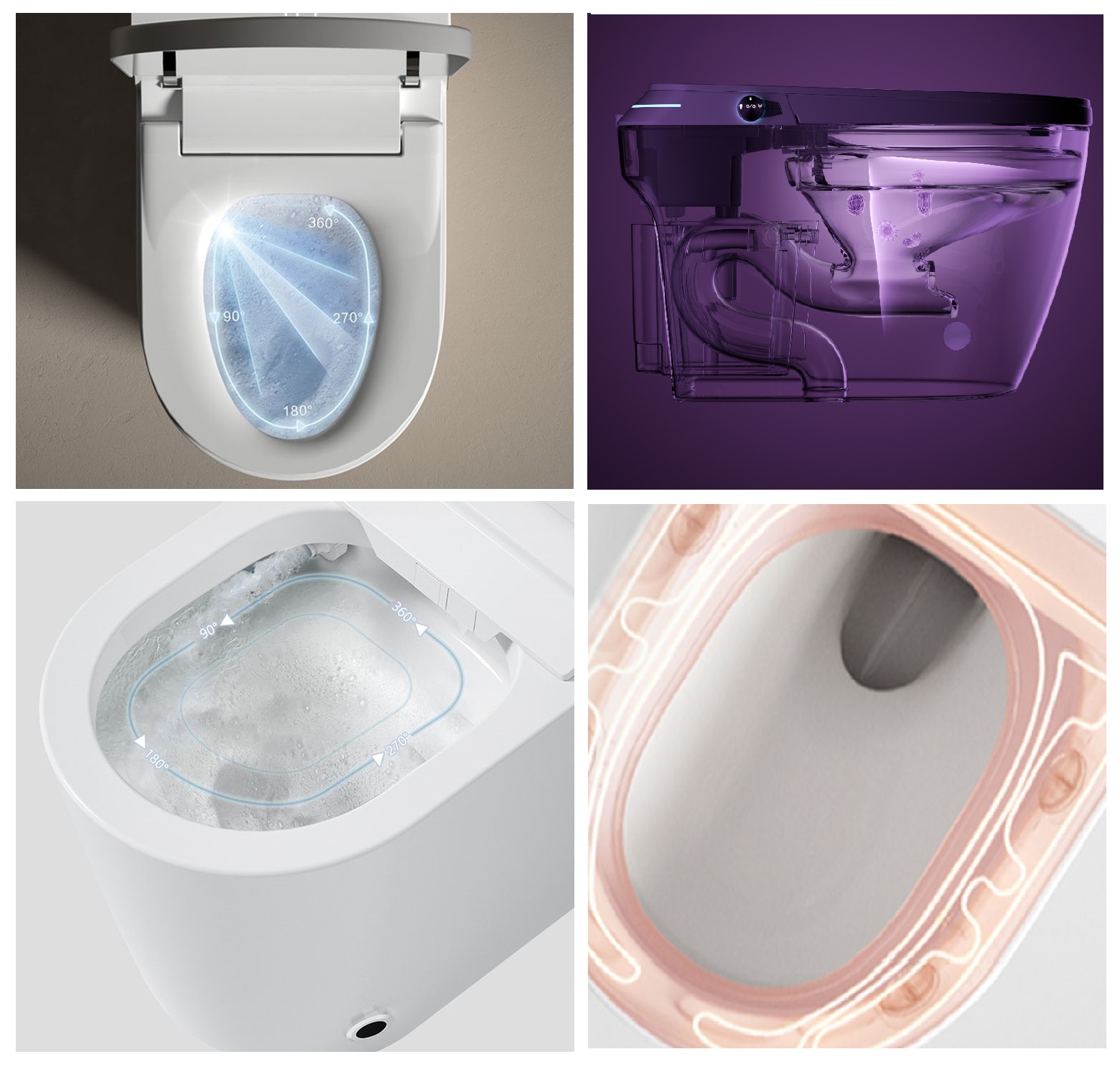 Унитаз MIRELLA Smart напольный с дистанционным управлением Ceruttispa CT10615 (680x400x470)