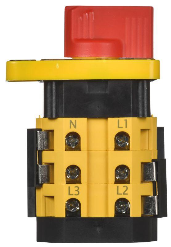 Переключатель кулачковый 16А (сх. 66) стандартная рукоятка IEK MI-CS10-016-066