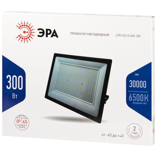 Прожектор светодиодный LPR-023-0-65K-300 300Вт 6500К 24000лм IP65 уличный Эра Б0050955