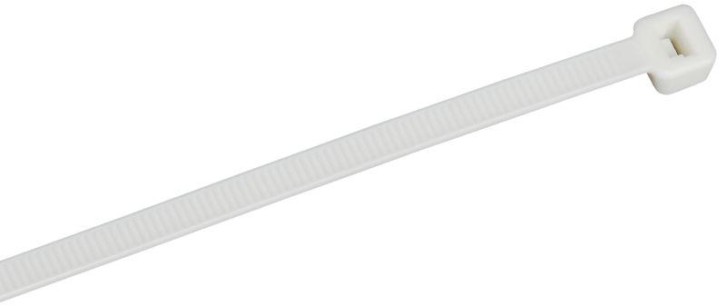 Хомут 4.8х300мм P6.6 самозатухающий бел. (уп.100шт) IEK UHH90-D048-300-100-K01