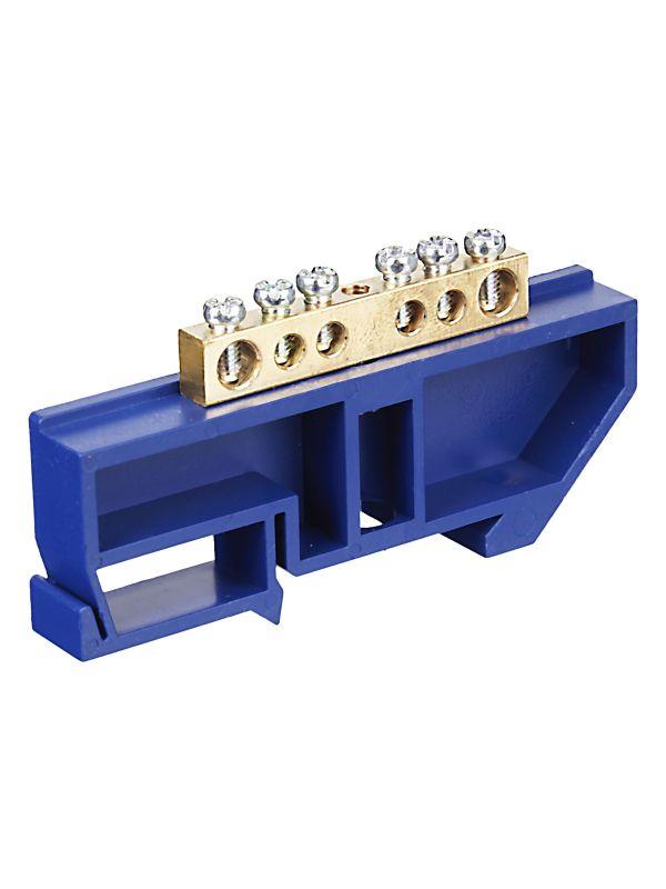 Шина нулевая ШНИ-6х9-6-Д-С на DIN-изол. ШНИ IEK YNN10-69-6D-K07