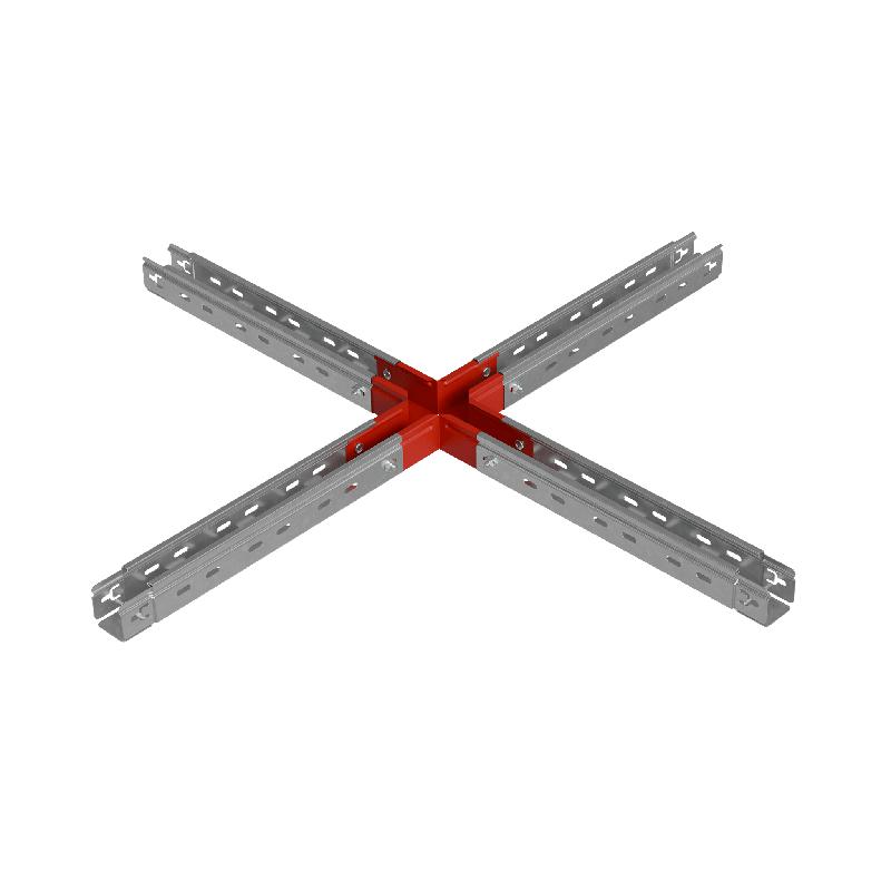 Разветвитель для лотка Х-образ. прямой 50х50мм "ПЛЮС" HD85 КМ PL18669