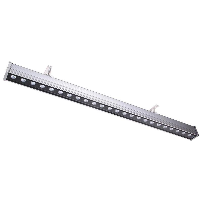 Прожектор светодиодный линейный для подсветки стен 36LED син. 1000х40х48 36Вт 85-265В IP65 LL-890 FERON 51287