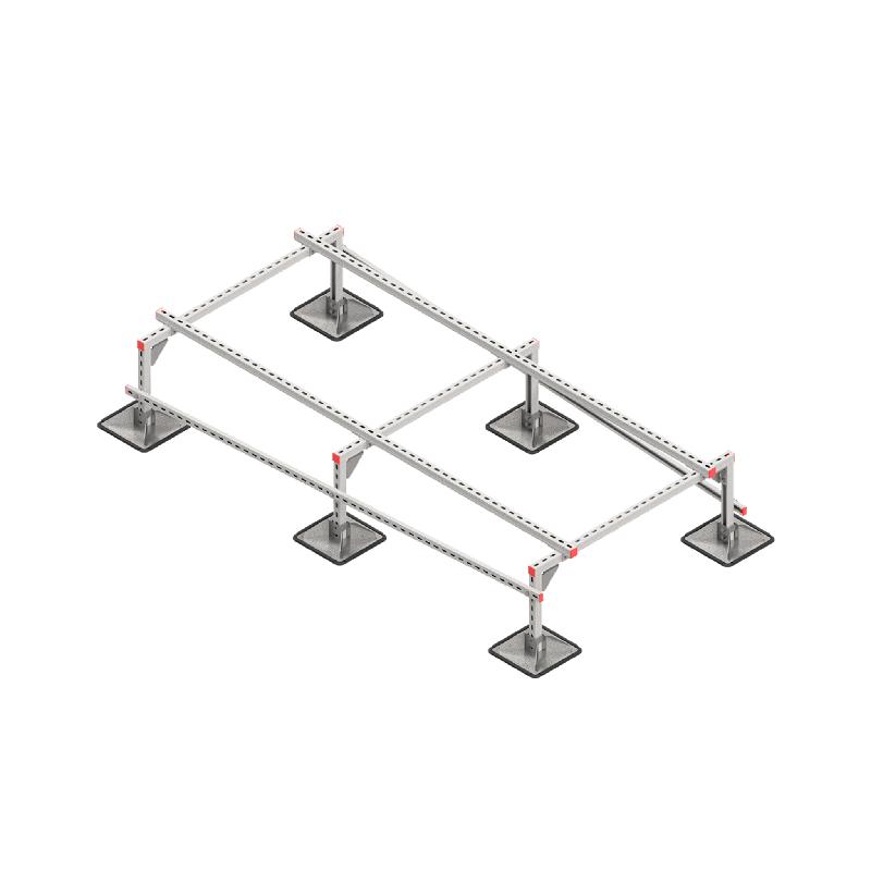 Конструкция опорная для установки оборудования TECHNORAPTOR STEELFOOT 1200х2500 КМ TR0112