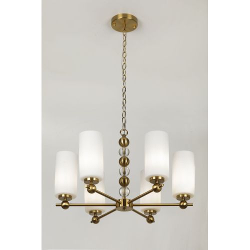 Люстра Antonella 3181-306 40Вт 6хE27 модерн Rivoli Б0068107