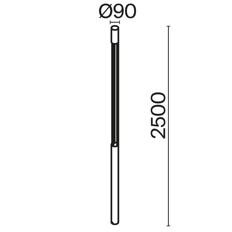 Светильник Mill 30Вт 3000К IP65 садово-парковый Maytoni O427FL-L30GF3K