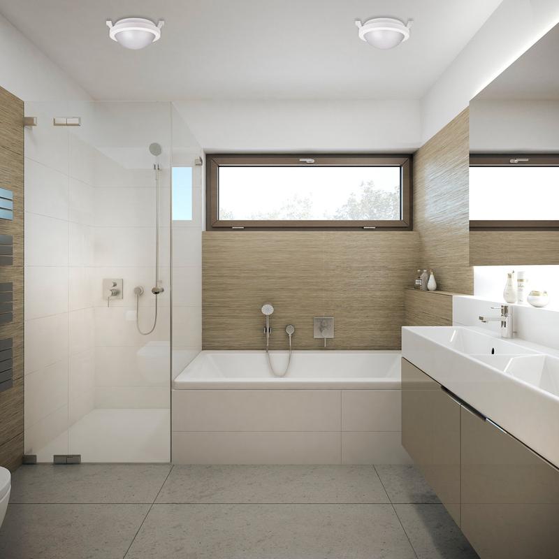 Светильник светодиодный "Банник" PBH-PC3-RA 8Вт 4000К IP65 ЖКХ ДБП пылевлагозащ. white JazzWay 5009271