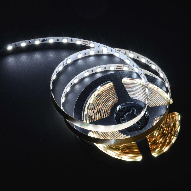 Лента светодиодная LSR-5050W60-14.4-IP20-24В (уп.5м) IEK LSR7-2-060-20-1-05-1