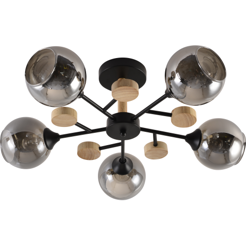 Люстра Elouisa 9181-305 60Вт 5хE27 модерн Rivoli Б0068416