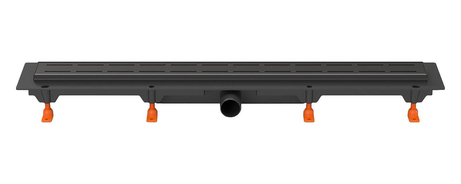 Душевой лоток 65 см Creto Walkway CRE-650 WB-50 с решеткой. черный