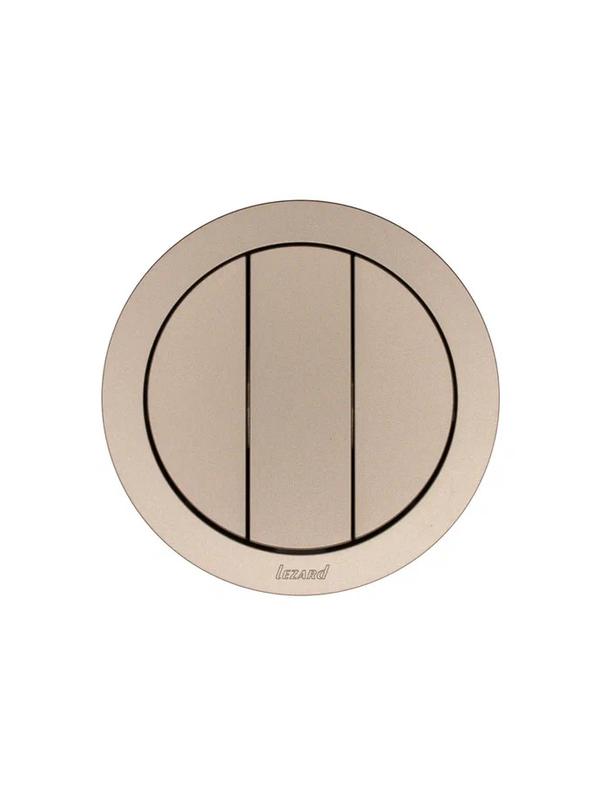 Выключатель 3-кл. СП OSEN механизм титан LEZARD 743-3788-109